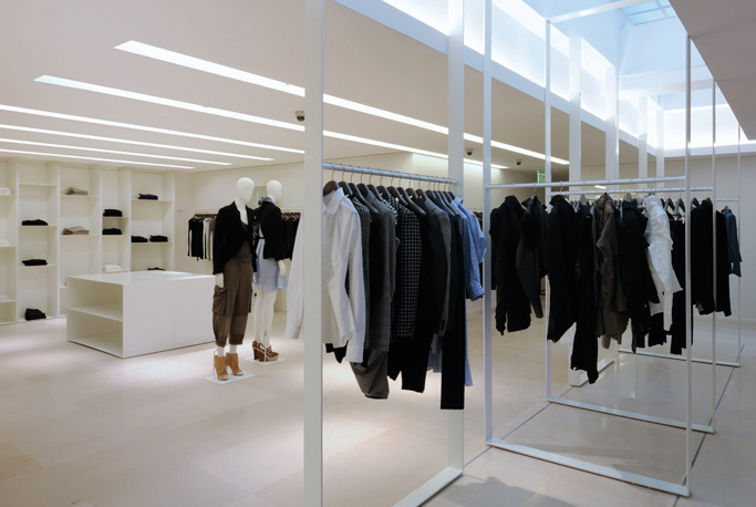 Shopfitting project, view 1